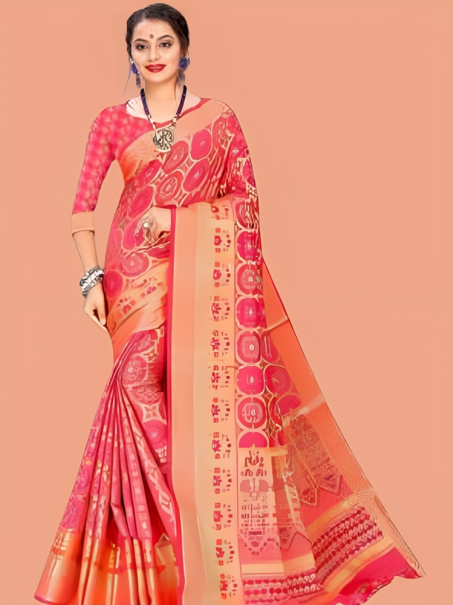 COTTON SILK SAREE