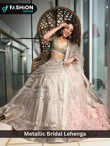 Metallic-Bridal-Lehenga