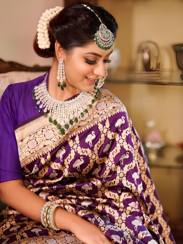Banrasi Silk Sarees for Wedding Brides