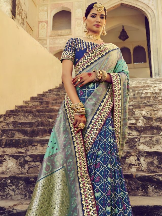 Handwoven Ikkat Silk Sarees for Wedding Brides