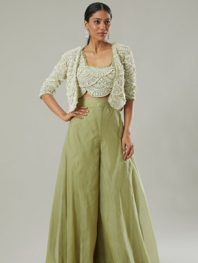 High-Waisted Palazzo Pants