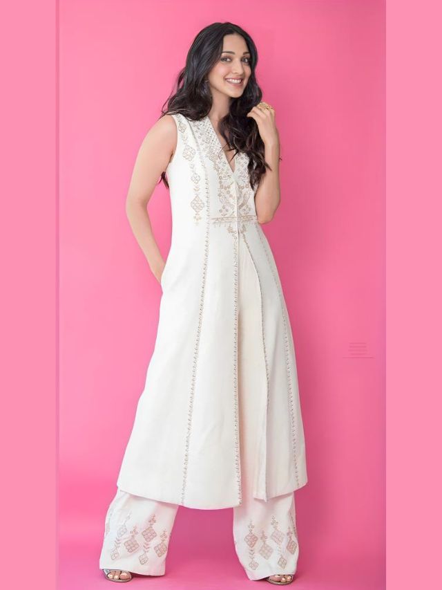Buy Complete Stitched Women Straight Printed Kurta With Palazzo & Dupatta,  Pakistani Salwar Kameez Dress, Rayon Kurti Pant Set, Dress for Girls Online  in India … | How to wear, Kurti, Party wear