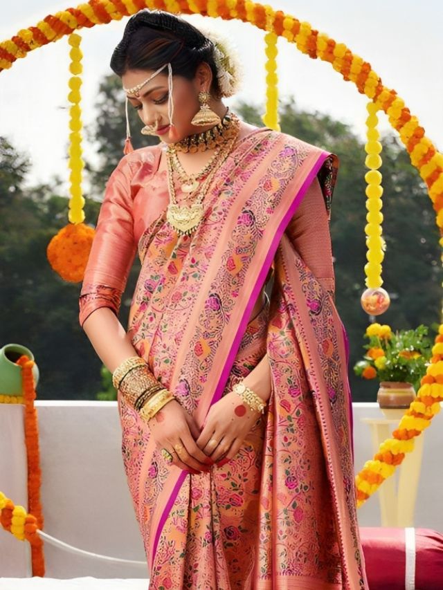 Paithani Silk Sarees for Wedding Brides