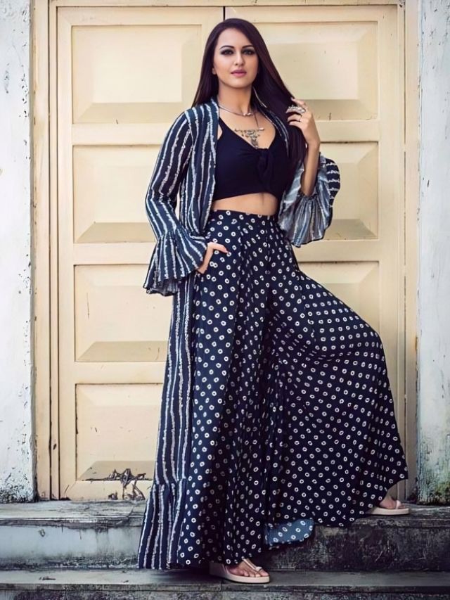 Sonakshi Sinha in Printed Palazzo