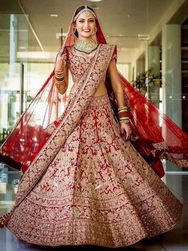 Bridal lehenga for wedding