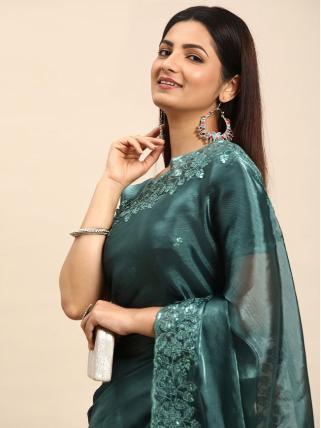 Green Saree Color Online