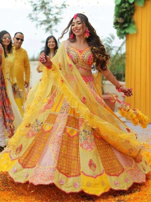 Haldi Lehenga for Haldi