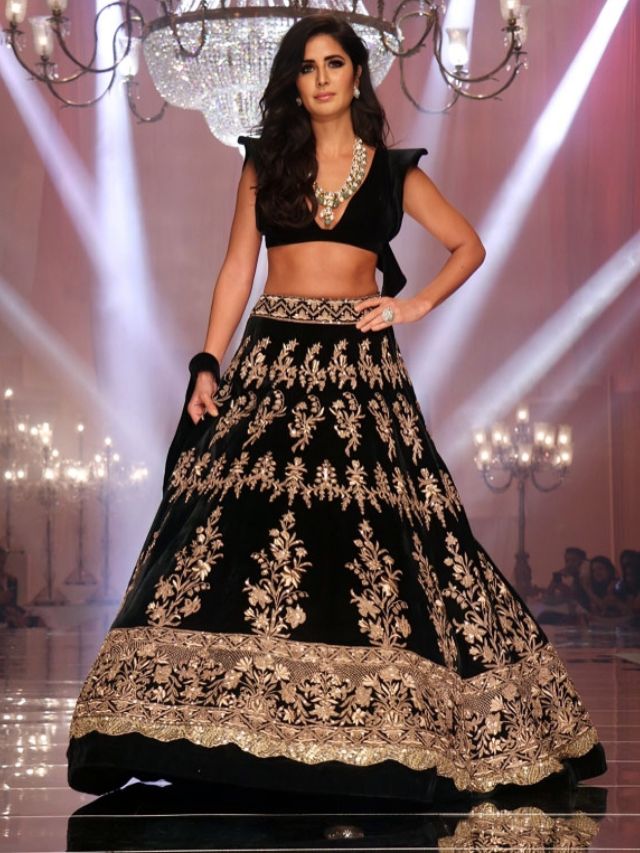 Katrina Kaif in Designer Lehenga Choli