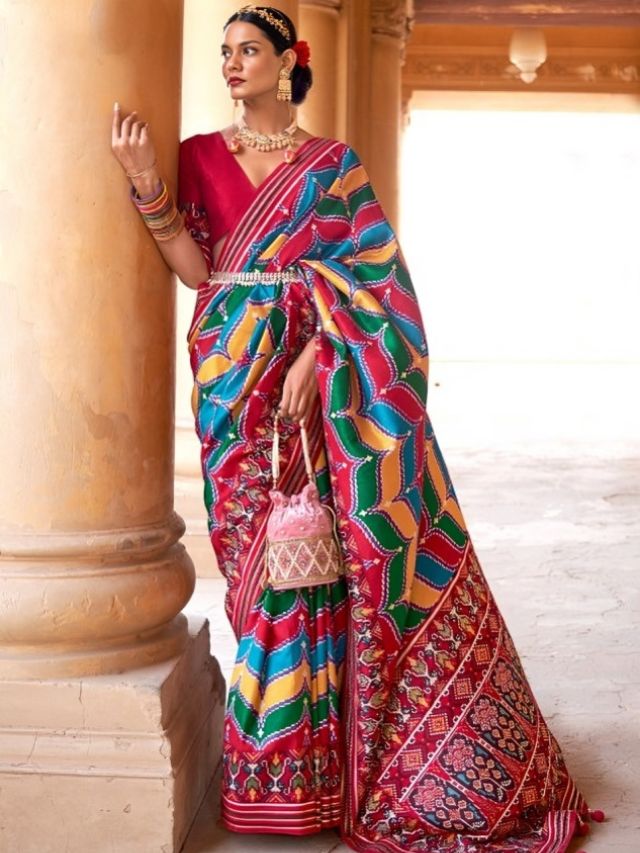 Multicolor Saree Color Online