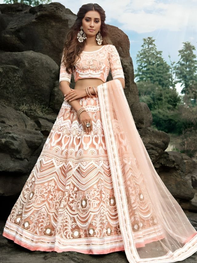 Threadwork Lehenga For Women