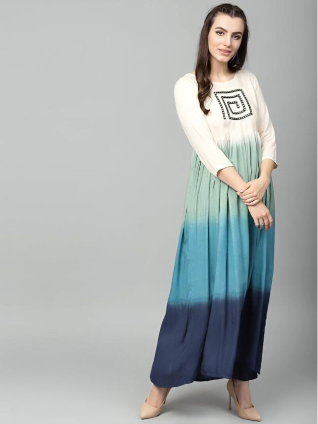 Ombre Kurti Colors for Women