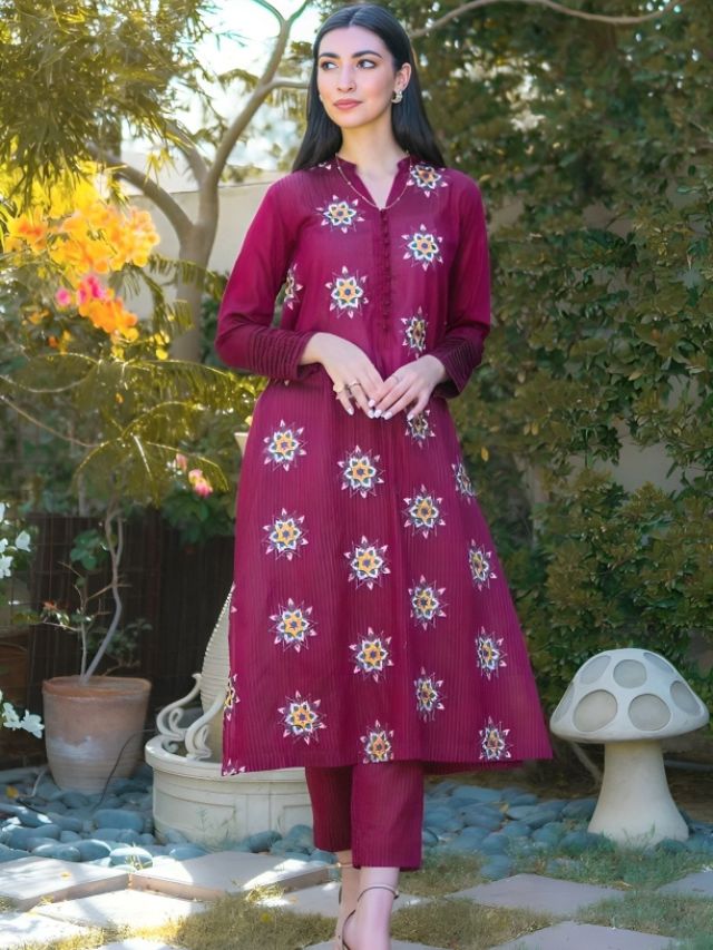 Violet Kurti For Ladies