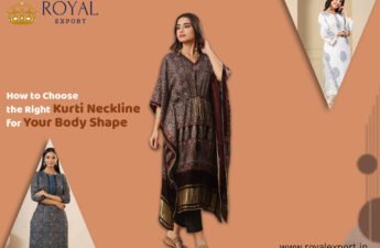 How to Choose the Right Kurti Neckline for Your Body Shape