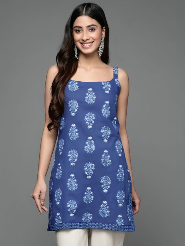U Neck and Scoop Neck Kurti