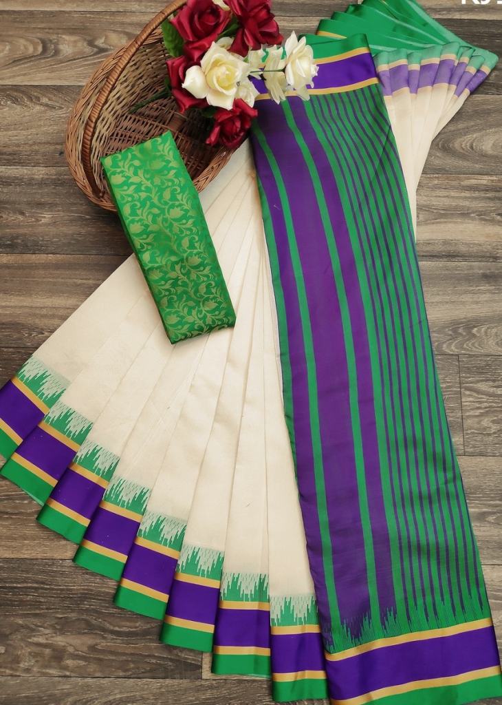 Soft cotton silk sarees online sales
