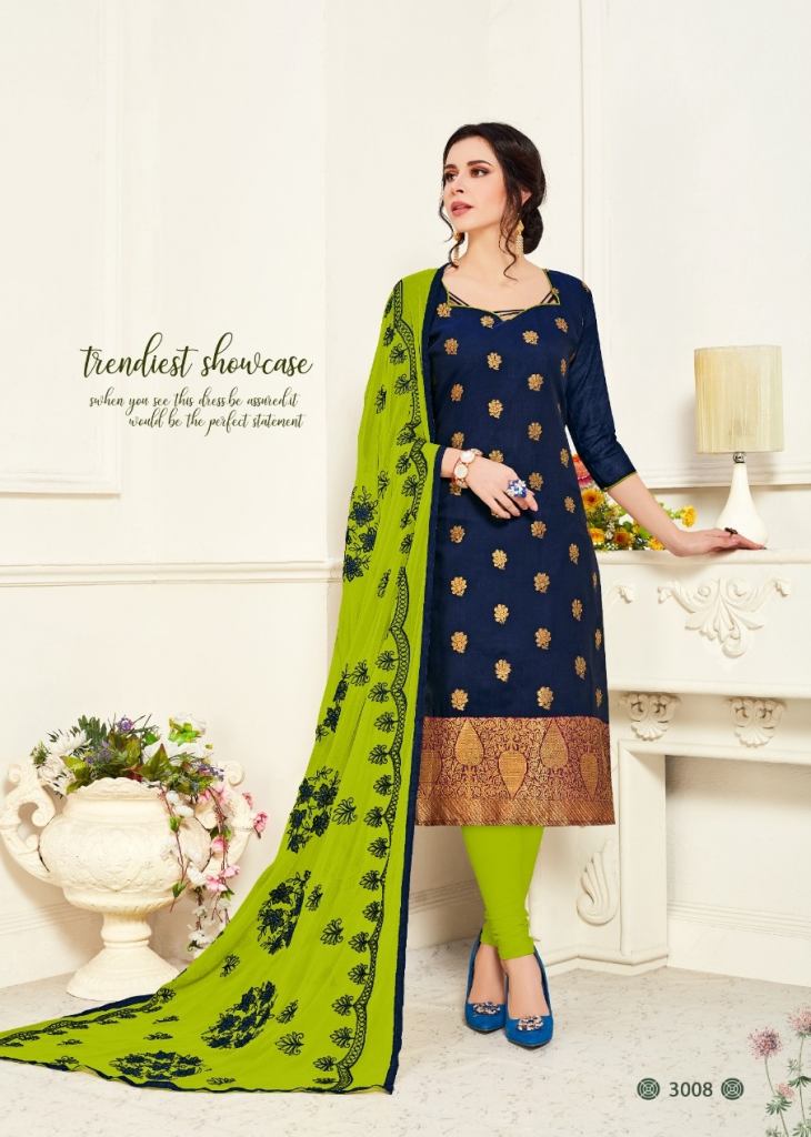 Shop Online Maroon Banarasi Silk Salwar Suit : 263407 - Salwar Kameez