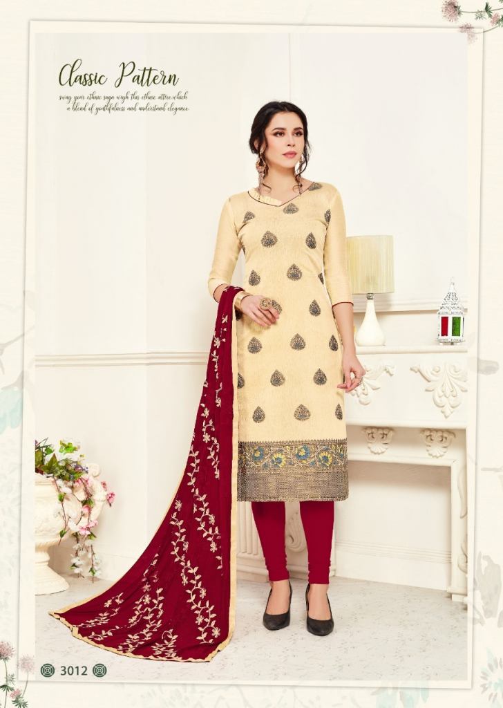 Rama Banarasi Silk Gown and Rama Banarasi Silk Designer Gown Online Shopping