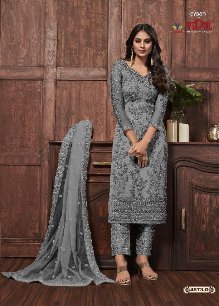 Popular Grey Lace Salwar Kameez and Grey Lace Salwar Suit Online Shopping