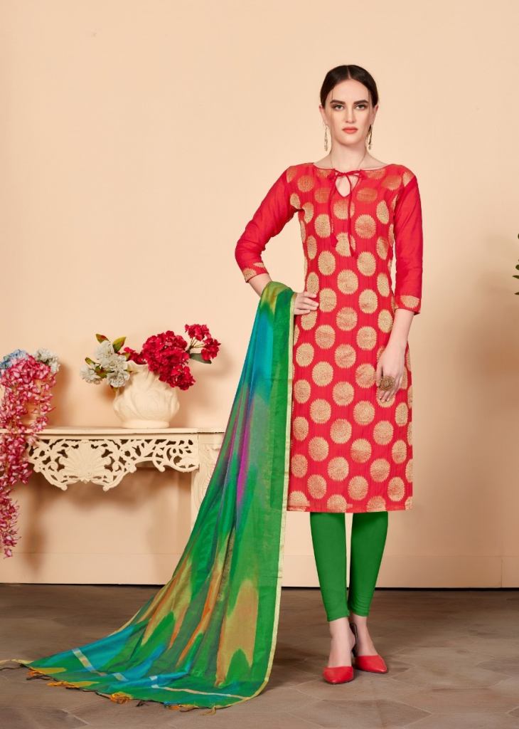 Banarasi Georgette Silk Muniya Suit Fabric – Khinkhwab