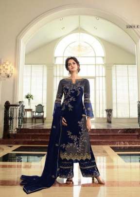 Exclusive Beautifully Design Pakistani Suit With Embroidery Work In Purple Pakistani Suits
