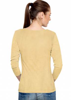 Exclusive Fancy CheekuTop With Round Fancy Look Neck With Full Sleeves top