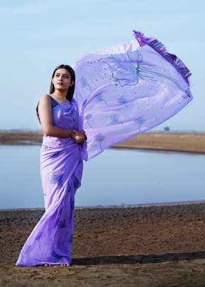 Kamal Flower TEBI Silk Soft Printed Hight Quality  Bollywood Sarees