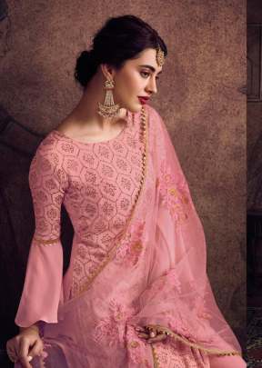 Pink Color Designer Suit In Pakistani Style Wedding Dress