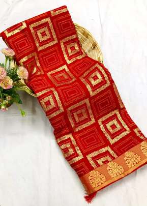 Trendy Marbal Chiffon Printed Saree In Maroon Printed Sarees