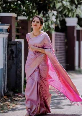 Wedding Look Presenting Enchanting Yet Breathable Organic Banarasi  SILK SAREE