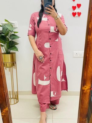 Aline Baby  Pink  Colour Co Ord Set