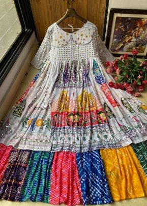 Beautiful Fully Stitched Lehenga With Digital Print For Festive Wear