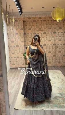 Beautiful Printed Work Chaniya Choli With Printed Dupatta