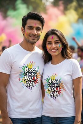Bura Na Mano Holi  Print  T Shirt