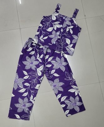 Designer Kids Girls  Purple  Colour  Kids Co Ord Set
