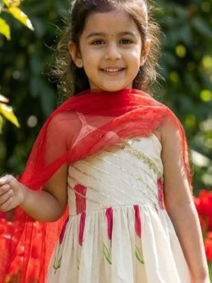 Digital Print Work Kids Sharara Suit