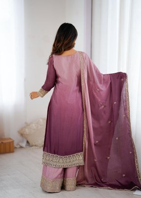 Eid  Special  Onion Color  Palazzo Suit
