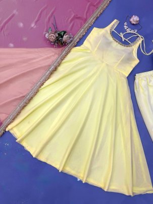Fancy 7 Meter Flair Anarkali Suit