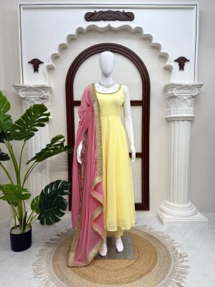 Fancy 7 Meter Flair Anarkali Suit