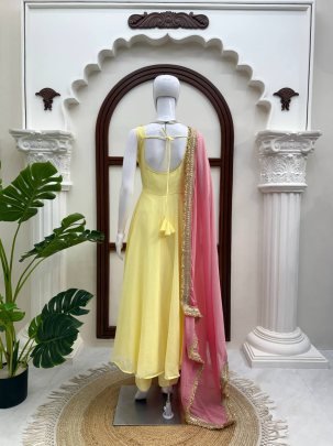Fancy 7 Meter Flair Anarkali Suit