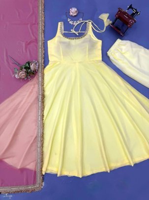 Fancy 7 Meter Flair Anarkali Suit