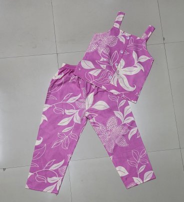 Fancy Baby Pink Colour  Kids Co Ord Set