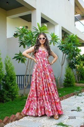 Fancy Grace Full Baby Pink  One Piece Dress