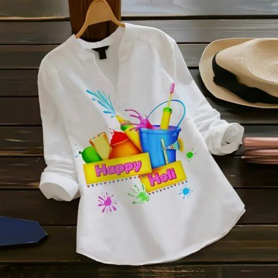 Fancy Holi Ladies Top