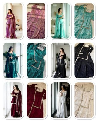 Fancy Light Purple  Colour Sharara Suit