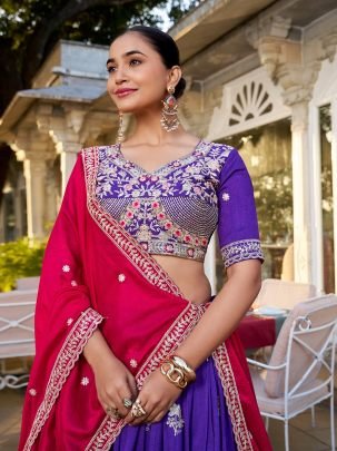 Fashion Bazar  Timeless Grace Embroidered Lehenga Collection