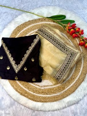 Festive Collections Yellow Colour Net Saree