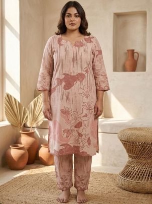 Formal Wear Plus  Size Co Ord Set