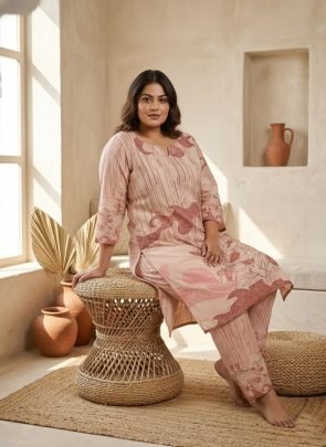 Formal Wear Plus  Size Co Ord Set