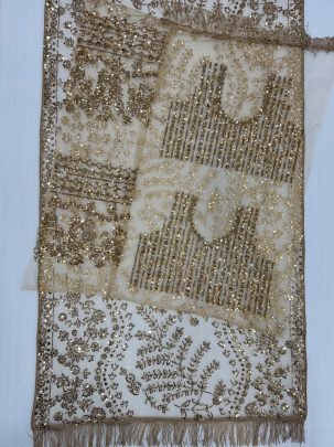 Heavy Butterfly Bollywood Style Net Saree With 5mm Sequin Embroidery And Designer Blouse