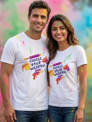 Heavy Cotton Holi T Shirt